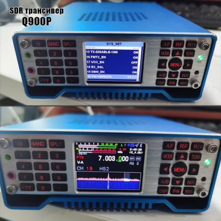 Компактный SDR трансивер Q900p